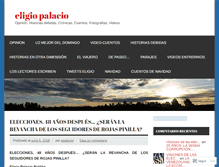 Tablet Screenshot of eligiopalacio.com